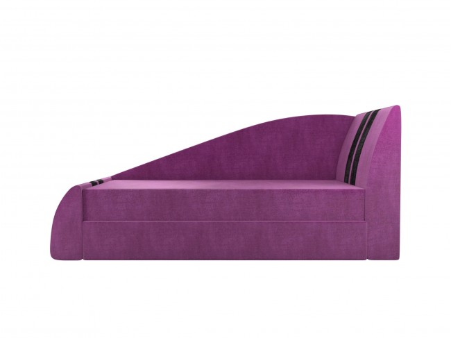 Детская кровать Мустанг Правая 77х142 Фиолетовый , артикул 10017420