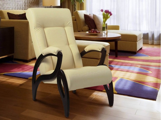 Кресло для отдыха Dondolo Искусственная кожа Фанера 61х94х93, артикул 10086189