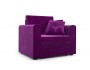 Кресло кровать Санта Микровелюр Фиолетовый Брус сосны, Фанера, ДСП 103х90х82, артикул 10118642 фото 3
