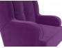 Кресло Неаполь Микровельвет Фиолетовый ЛДСП 75х101х79, артикул 10195566 фото 5