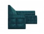 Угловой Кухонный диван, кухонный уголок Атлантис Дельфин 212х84х135 Вельвет бархатного типа Синий, Сине зеленый, артикул 10247833 фото 4