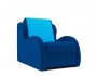 Кресло кровать Алан Астра (плюшевого типа) Синий Массив 80х95х95, артикул 10029524 фото 5