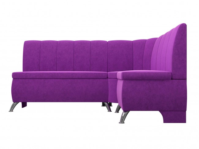 Диван, кухонный диван, уголок Кантри 2 172х88х134 Вельвет Фиолетовый, артикул 10068047