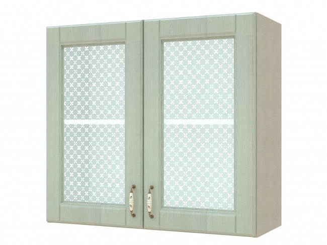 Шкаф витрина двухдверный Изабелла 80 см, артикул 10030297