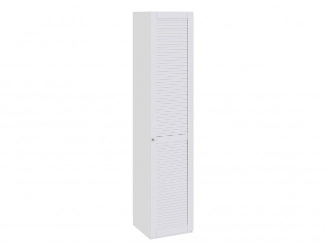 Шкаф для белья с 1 дверью Ривьера Белый 44х211х45 МДФ, артикул 10029003