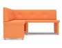Кухонный диван, кухонный уголок Кантри 168х87х129 Экокожа Оранжевый, артикул 10078468 фото 2