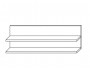 Полка встраиваемая 1050 Парма Люкс ЛДСП 105х43х25 Россия, артикул 10080696 фото 2
