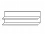Полка встраиваемая 1500 Парма Люкс ЛДСП 150х43х25 Россия, артикул 10080698 фото 2