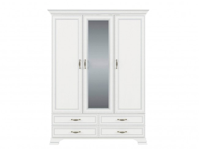 Шкаф 3 х дверный Tiffany 159х212х62 Зеркало, МДФ, ЛДСП, артикул 10084811