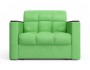 Кресло Неаполь Велюр Зеленый Металл 123х90х107, артикул 10090077 фото 4