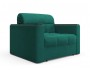 Кресло Неаполь Велюр Зеленый Металл 123х90х107, артикул 10090048 фото 2