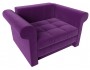 Кресло кровать Берли Вельвет Фиолетовый ЛДСП 112х80х85, артикул 10095029 фото 2