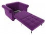 Кресло кровать Берли Вельвет Фиолетовый ЛДСП 112х80х85, артикул 10095029 фото 3