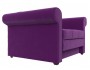Кресло кровать Берли Вельвет Фиолетовый ЛДСП 112х80х85, артикул 10095029 фото 6