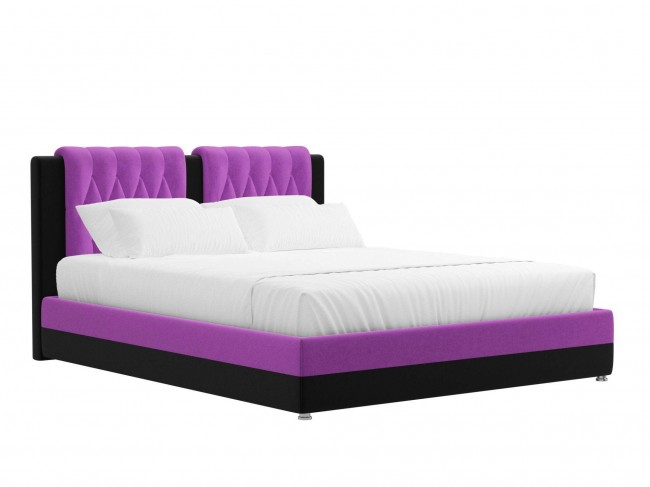 Кровать Камилла (160x200) 160х200 Фиолетовый, Черный Россия, артикул 10095833
