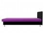 Кровать Мальта (80х200) 80х200 Фиолетовый, Черный Россия, артикул 10095863 фото 3