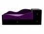 Детская кровать Дельта Левый угол 61х120 Фиолетовый, Черный Россия, артикул 10096239 фото 4