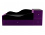 Детская кровать Дельта Левый угол 61х120 Фиолетовый, Черный Россия, артикул 10096240 фото 2