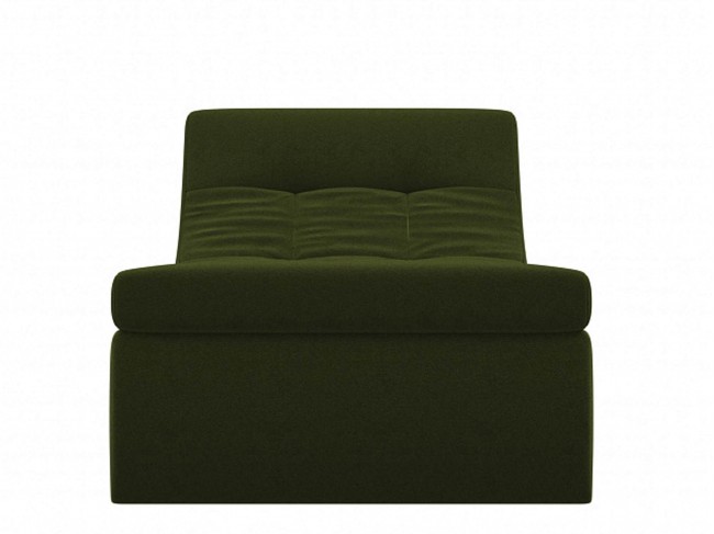 Модуль Кресло для модульного дивана Холидей Микровельвет Зеленый ЛДСП 71х95х108, артикул 10097516