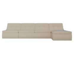 Угловой диван из кожи Холидей