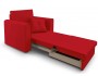 Кресло кровать Санта Микровелюр Красный ДСП, Брус сосны, Фанера 103х90х82, артикул 10118643 фото 8