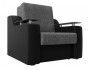 Кресло кровать Сенатор (80х190) Рогожка Черный, Серый ЛДСП 112х93х110, артикул 10184988 фото 2