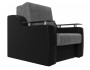 Кресло кровать Сенатор (80х190) Рогожка Черный, Серый ЛДСП 112х93х110, артикул 10184988 фото 8