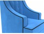 Кресло Марк Велюр Голубой, Черный Фанера, Брус 93х103х82, артикул 10192527 фото 6