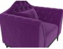 Кресло Флорида Микровельвет Фиолетовый ЛДСП 104х95х87, артикул 10197504 фото 6