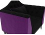 Кресло Флорида Микровельвет Фиолетовый, Черный ЛДСП 104х95х87, артикул 10197505 фото 5