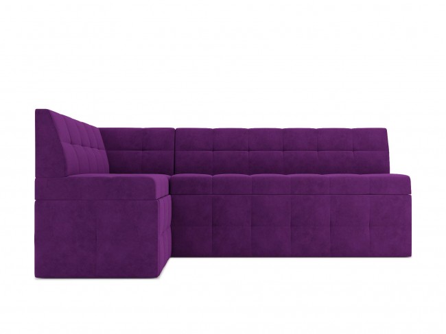 Угловой Диван, кухонный диван, уголок Атлантис Дельфин 212х84х135 Микровелюр Фиолетовый, артикул 10247853