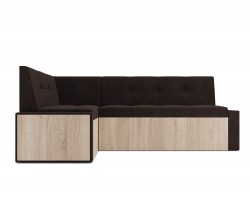 Кухонный диван угловой Таллин Левый (98х164)