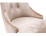 Elegance dark walnut / fabric beige Стул деревянный Массив Гевеи Бежевый 52х96х58, артикул 10262231 фото 3