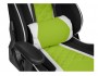 Prime черное / зеленое Компьютерное кресло Ткань Черный, Зеленый Пластик 70х125х70, артикул 10262278 фото 6
