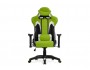 Prime черное / зеленое Компьютерное кресло Ткань Черный, Зеленый Пластик 70х125х70, артикул 10262278 фото 7
