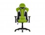 Prime черное / зеленое Компьютерное кресло Ткань Черный, Зеленый Пластик 70х125х70, артикул 10262278 фото 9