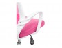 Ergoplus белое / розовое Компьютерное кресло Розовый Пластик, Хромированный металл , артикул 10262299 фото 4