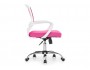 Ergoplus белое / розовое Компьютерное кресло Розовый Пластик, Хромированный металл , артикул 10262299 фото 7