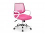 Ergoplus белое / розовое Компьютерное кресло Розовый Пластик, Хромированный металл , артикул 10262299 фото 8