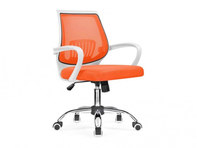 Ergoplus orange / white Компьютерное кресло Оранжевый Металл , артикул 10262437