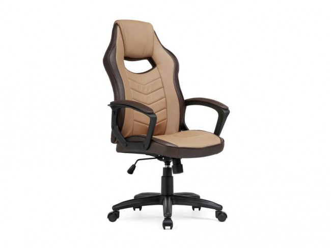 Gamer коричневое Компьютерное кресло Коричневый, Бежевый Пластик , артикул 10262510