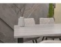 Тринити Лофт 140 25 мм бетон / матовый черный Стол деревянный Бетон, Серый Металл 140х75х80 , артикул 10262943 фото 9
