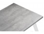 Тринити Лофт 140 25 мм бетон / белый матовый Стол деревянный Бетон, Серый Металл 140х75х80 , артикул 10262955 фото 3