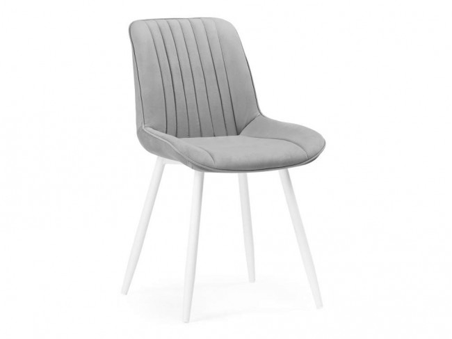 Седа светло серый / белый Стул Окрашенный металл Серый 83х57, артикул 10263859