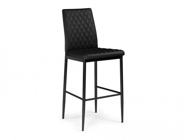 Teon черный / Барный стул Окрашенный металл Черный 100х50, артикул 10264112