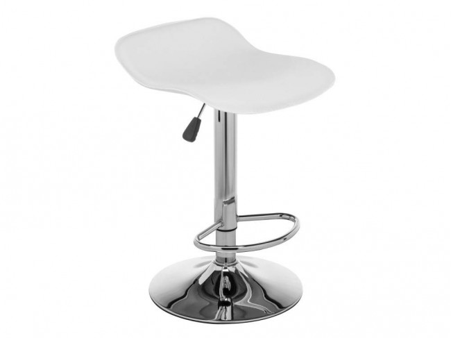 Roxy белый Барный стул Хромированный металл 60х45, артикул 10264160
