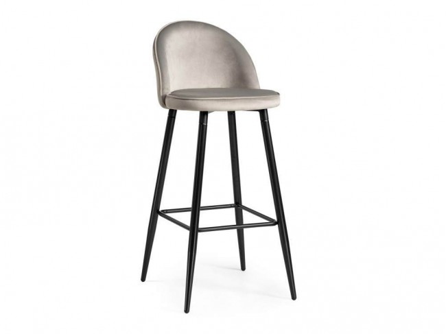 Dodo 1 light grey with edging / black Барный стул Окрашенный металл 105х51, артикул 10264213