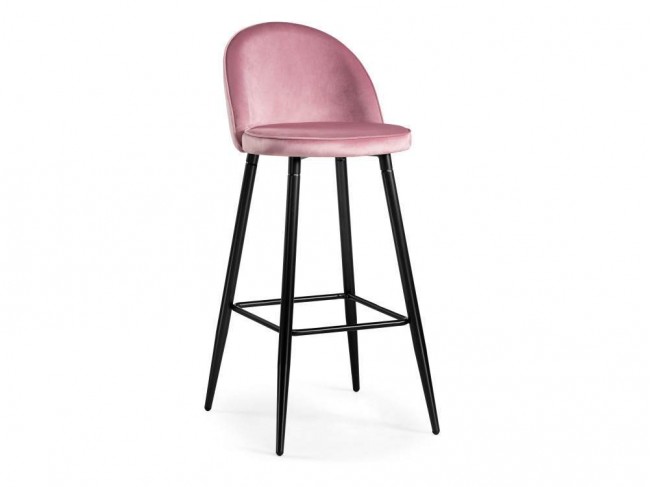 Dodo 1 pink with edging / black Барный стул Окрашенный металл Розовый 105х51, артикул 10264214