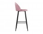 Dodo 1 pink with edging / black Барный стул Окрашенный металл Розовый 105х51, артикул 10264214 фото 5