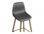 Capri dark gray / wood Барный стул Металл Серый 108х49, артикул 10264217 фото 5